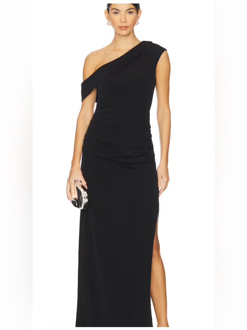 Danica Midi Dress in Black